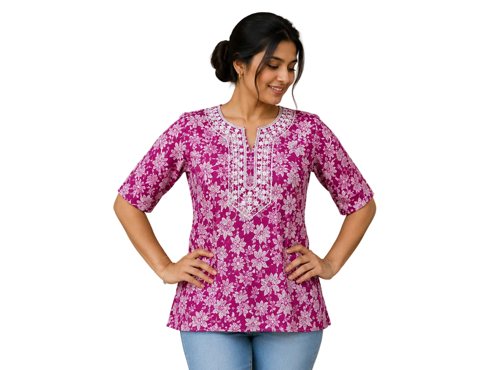 Floral Kurti Edit